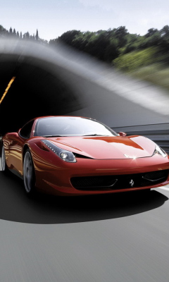 Ferrari 458 Italia wallpaper 240x400