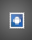 Android Postage Stamp wallpaper 128x160