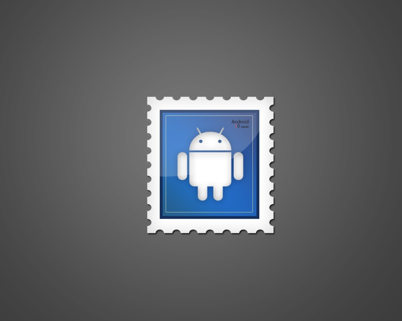 Android Postage Stamp wallpaper 1600x1280