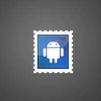 Android Postage Stamp wallpaper 208x208