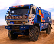 Das Kamaz Dakar Rally Car Wallpaper 176x144