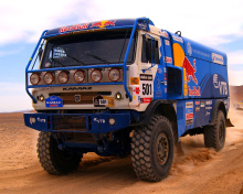 Screenshot №1 pro téma Kamaz Dakar Rally Car 220x176
