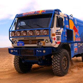 Kostenloses Kamaz Dakar Rally Car Wallpaper für iPad Air