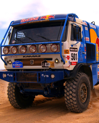 Kamaz Dakar Rally Car - Obrázkek zdarma pro Nokia Asha 308