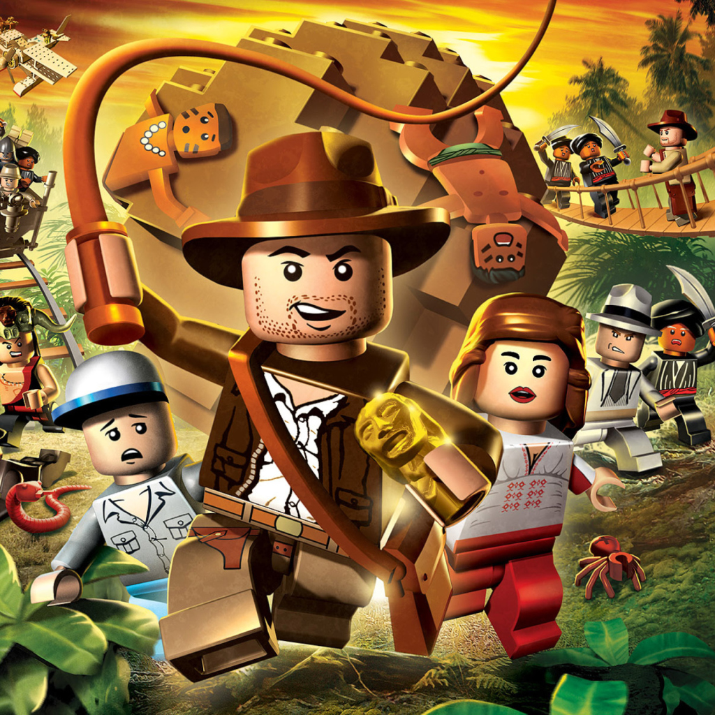 Fondo de pantalla Lego Indiana Jones 1024x1024