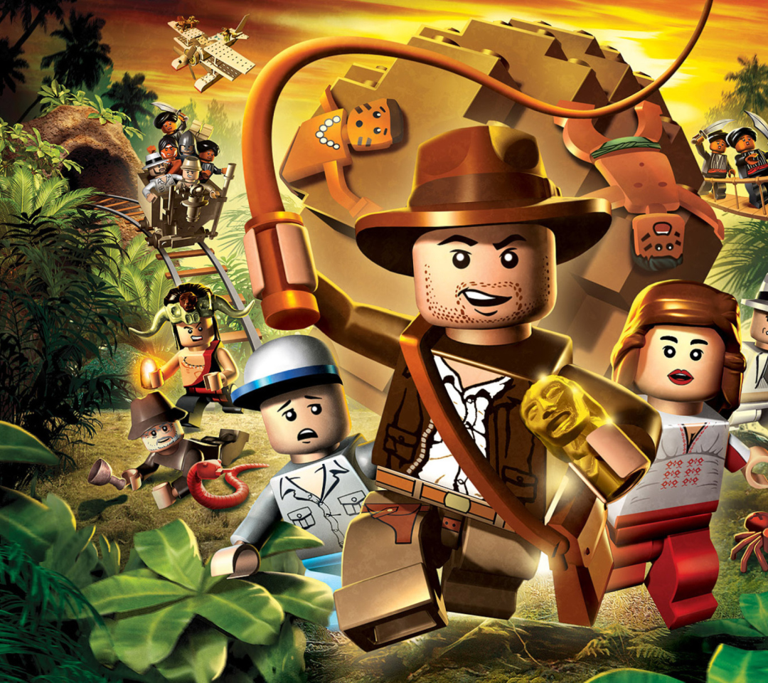 Das Lego Indiana Jones Wallpaper 1080x960
