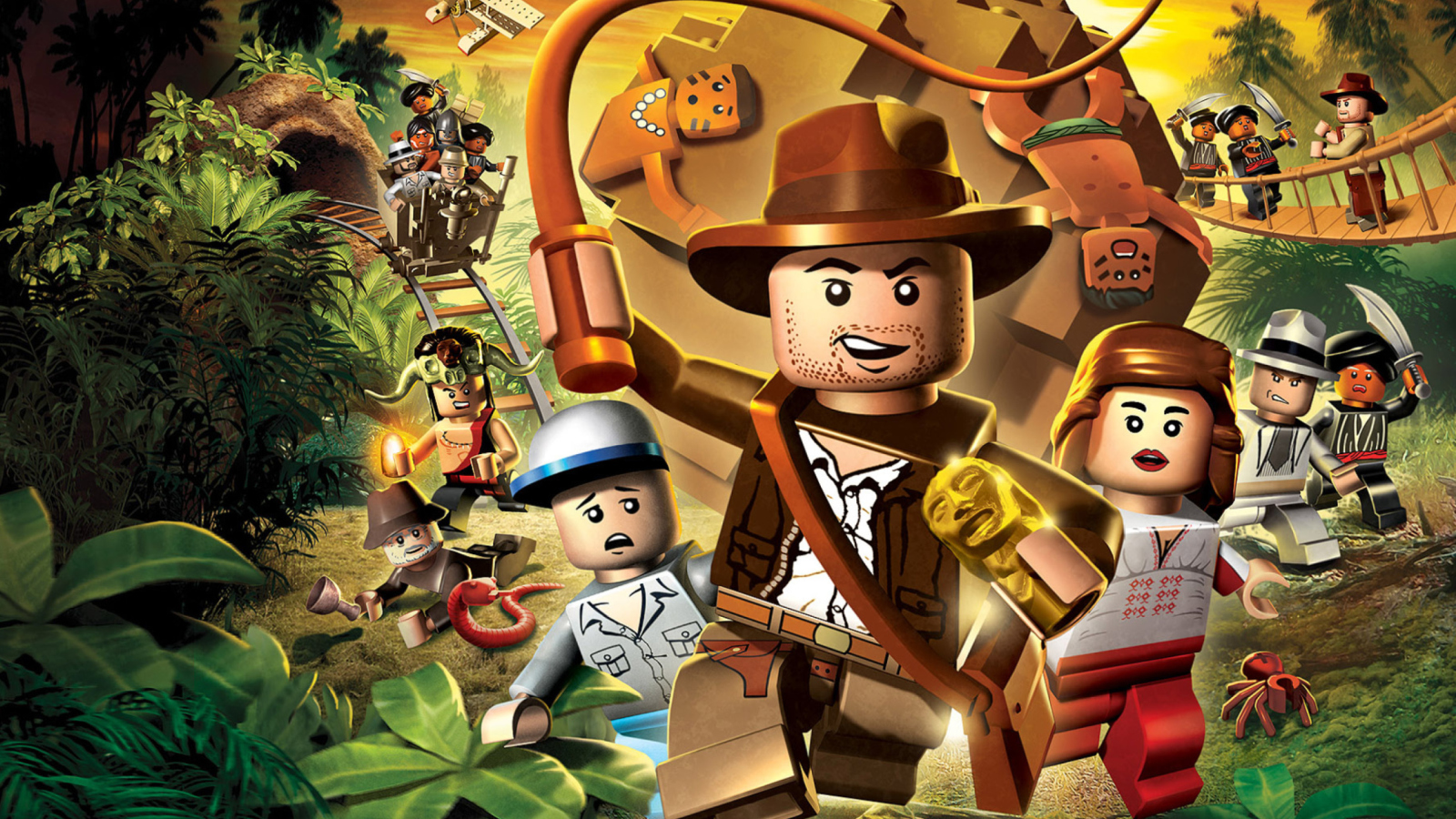 Screenshot №1 pro téma Lego Indiana Jones 1600x900