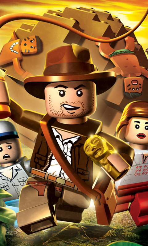 Das Lego Indiana Jones Wallpaper 480x800