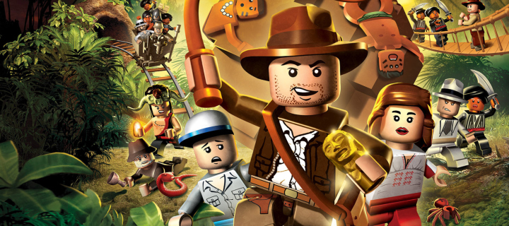 Das Lego Indiana Jones Wallpaper 720x320