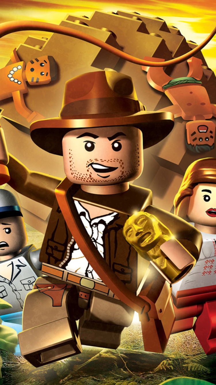 Das Lego Indiana Jones Wallpaper 750x1334