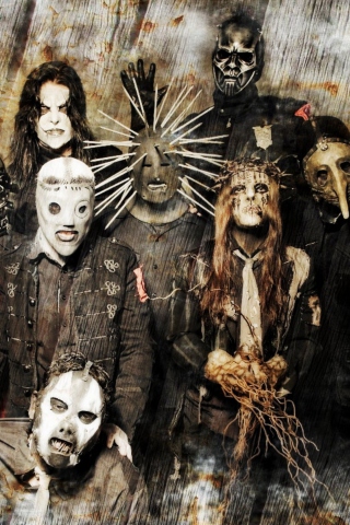 Fondo de pantalla Slipknot 320x480