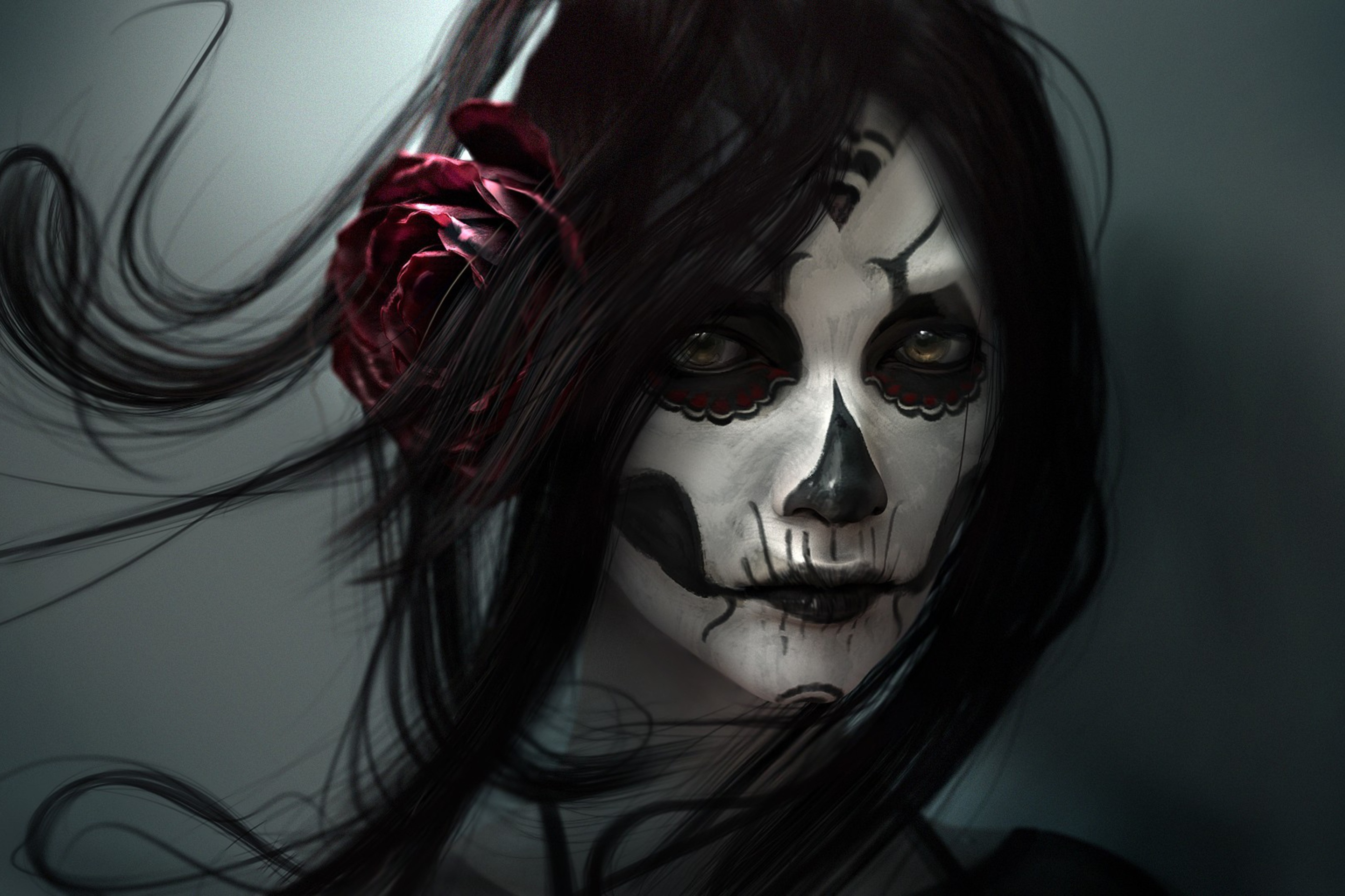 Sugar Skull Face Painting screenshot #1 2880x1920