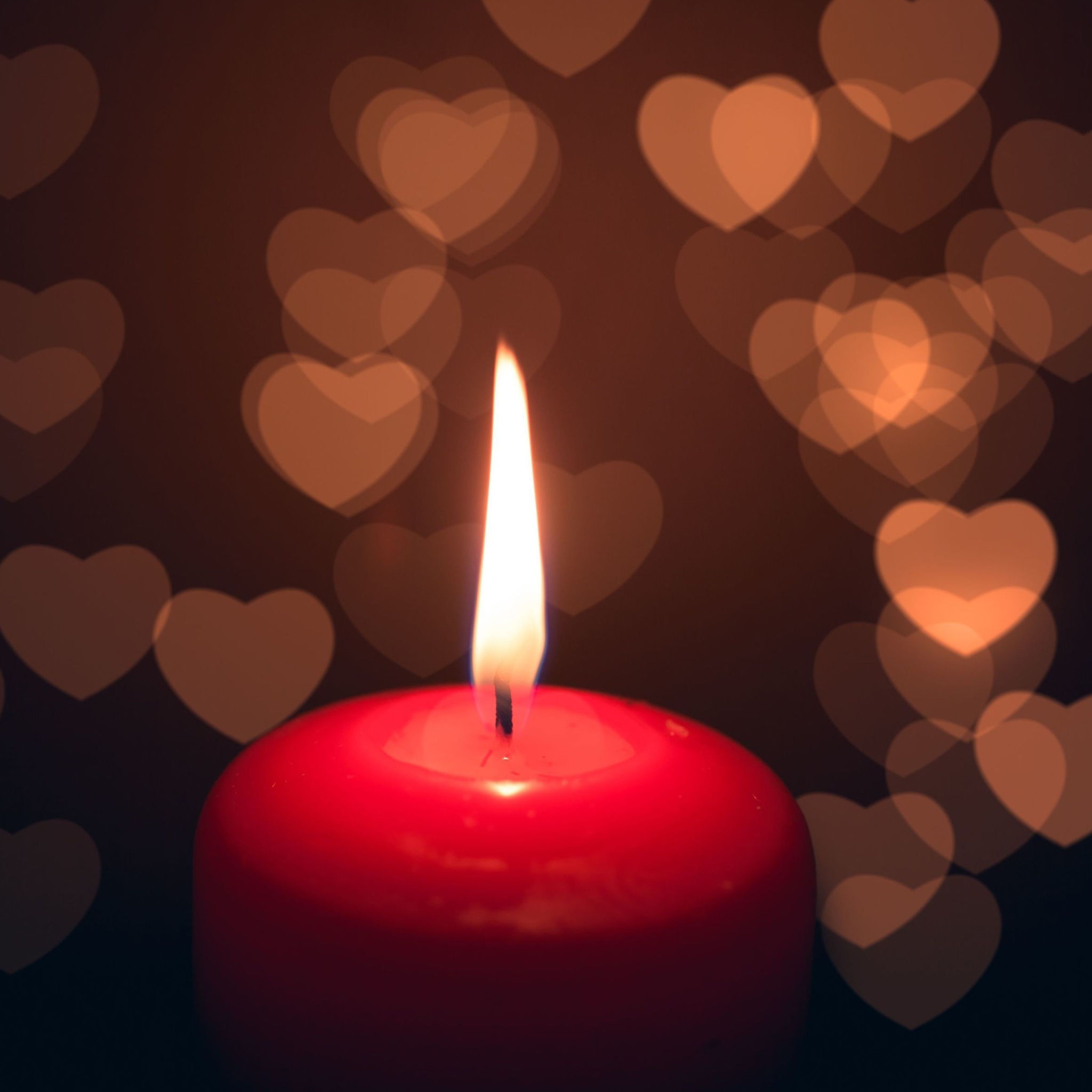 Sfondi Love Candle 2048x2048