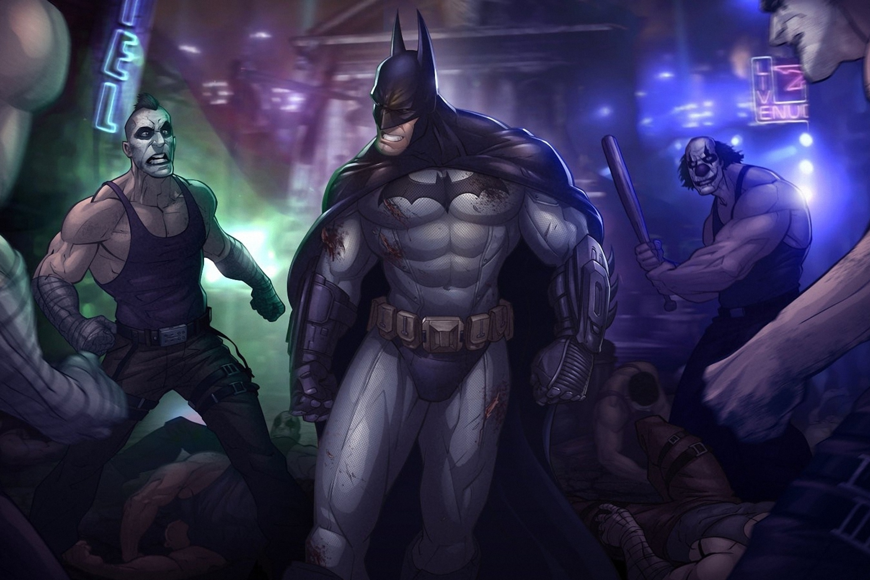 Batman, Arkham City wallpaper 2880x1920