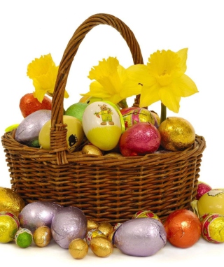 Easter Basket - Obrázkek zdarma pro 750x1334