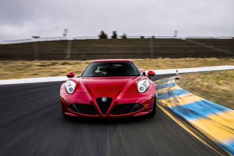 Screenshot №1 pro téma Alfa Romeo 4C 480x320