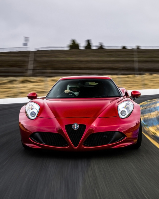 Alfa Romeo 4C - Obrázkek zdarma pro 480x640