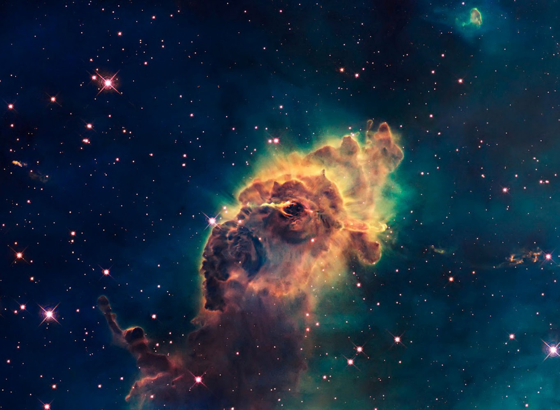 Das Space Galaxy Wallpaper 1920x1408
