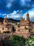Castillo de Colomares in Spain Benalmadena wallpaper 132x176