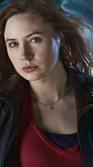 Karen Gillan As Amy Pond wallpaper 360x640