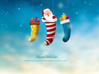 Screenshot №1 pro téma Merry Christmas and Happy New Year 320x240