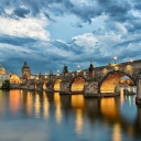 Fondo de pantalla Charles Bridge - Czech Republic 128x128