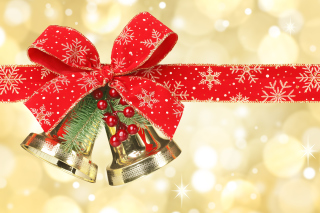 Kostenloses Christmas tree bell Wallpaper für Android, iPhone und iPad
