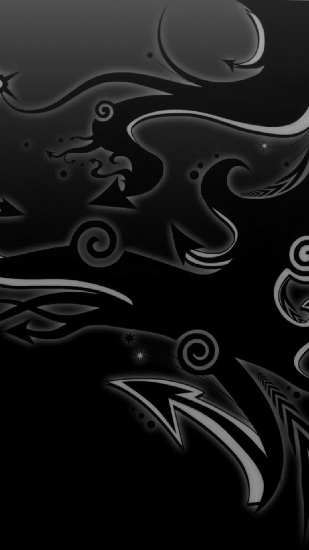 Screenshot №1 pro téma 3D Black 1080x1920