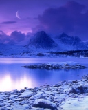 Fondo de pantalla Norway Country Cold Lake 128x160