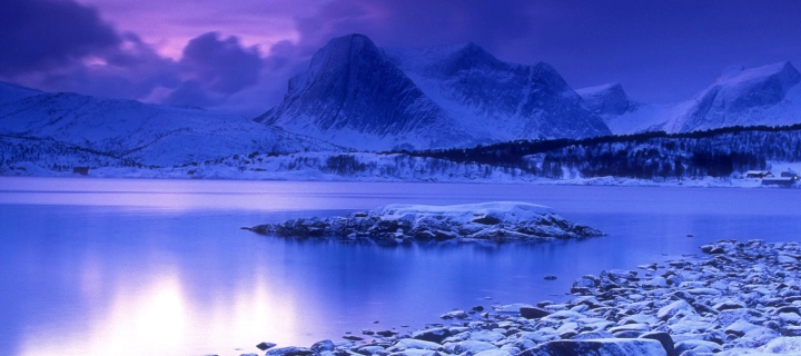 Screenshot №1 pro téma Norway Country Cold Lake 720x320