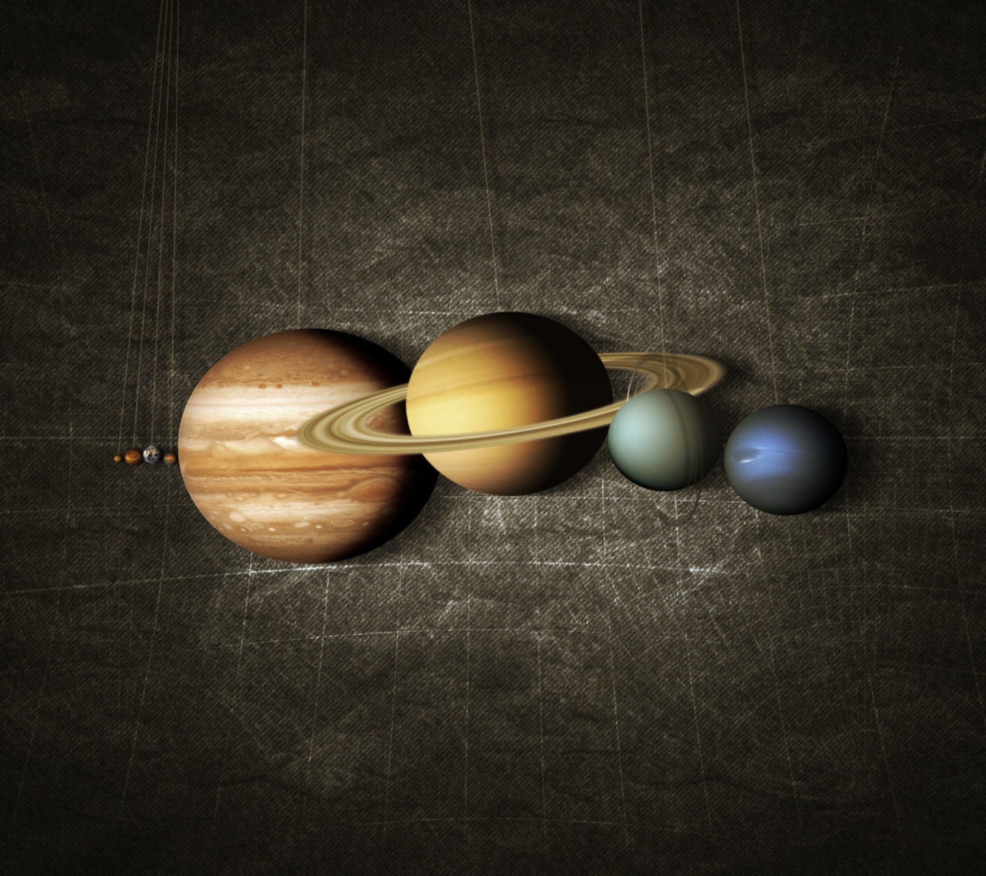 Das Planets Wallpaper 1440x1280