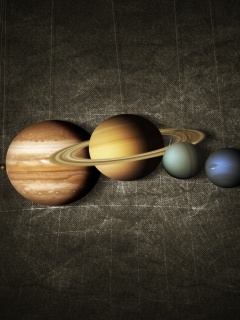 Fondo de pantalla Planets 240x320