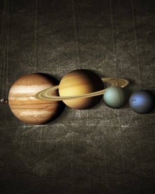 Planets - Obrázkek zdarma pro iPhone 5