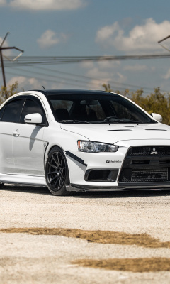 Sfondi Mitsubishi Lancer Evo XI 240x400