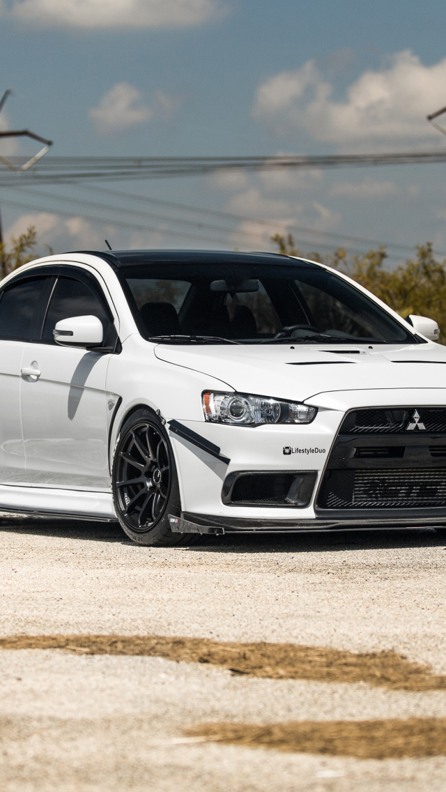 Sfondi Mitsubishi Lancer Evo XI 640x1136