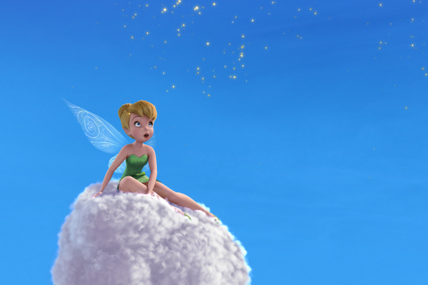 Das Tinker Bell Wallpaper 480x320