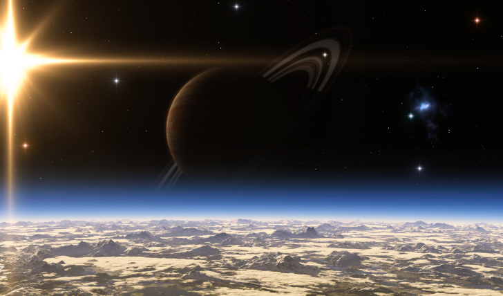 Fondo de pantalla Saturn - Planet with Ring