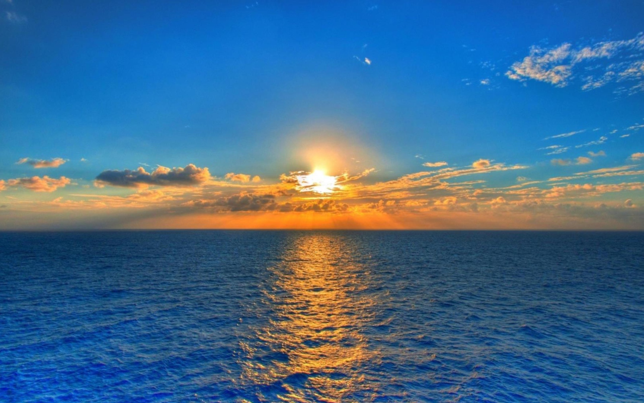 Summer Sea Sunset screenshot #1 1280x800