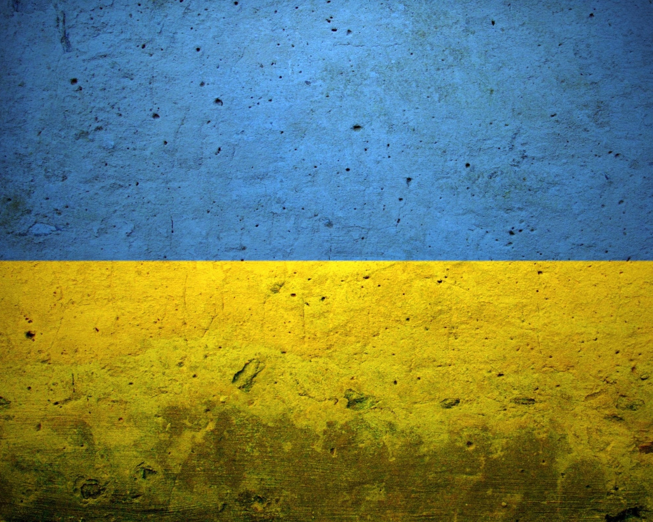 Das Ukraine Flag Wallpaper 1280x1024