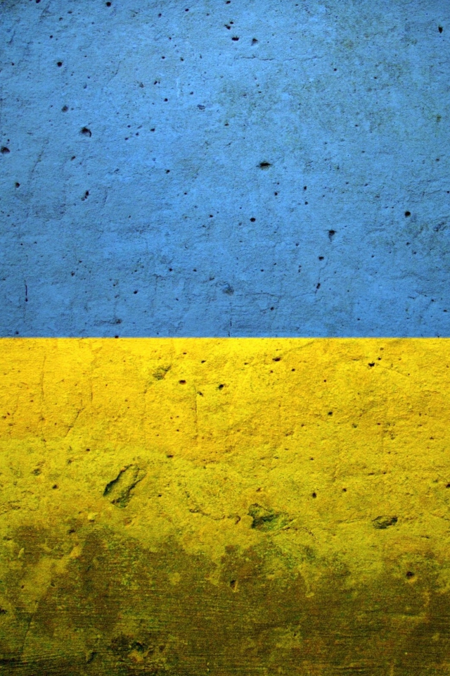 Ukraine Flag wallpaper 640x960