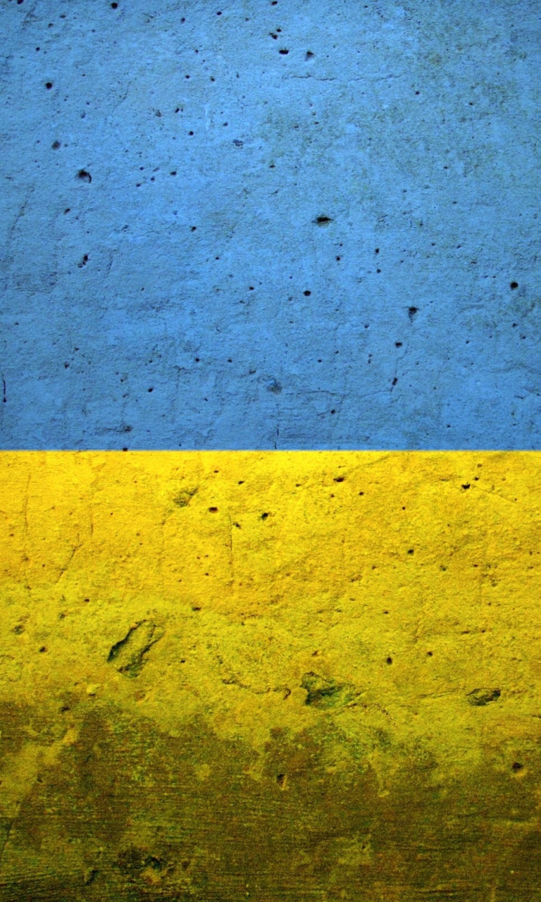 Das Ukraine Flag Wallpaper 768x1280