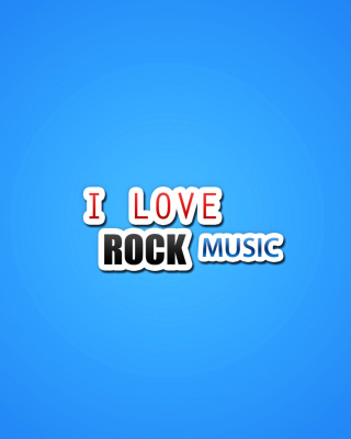 I Love Rock Music - Obrázkek zdarma pro Nokia 5800 XpressMusic