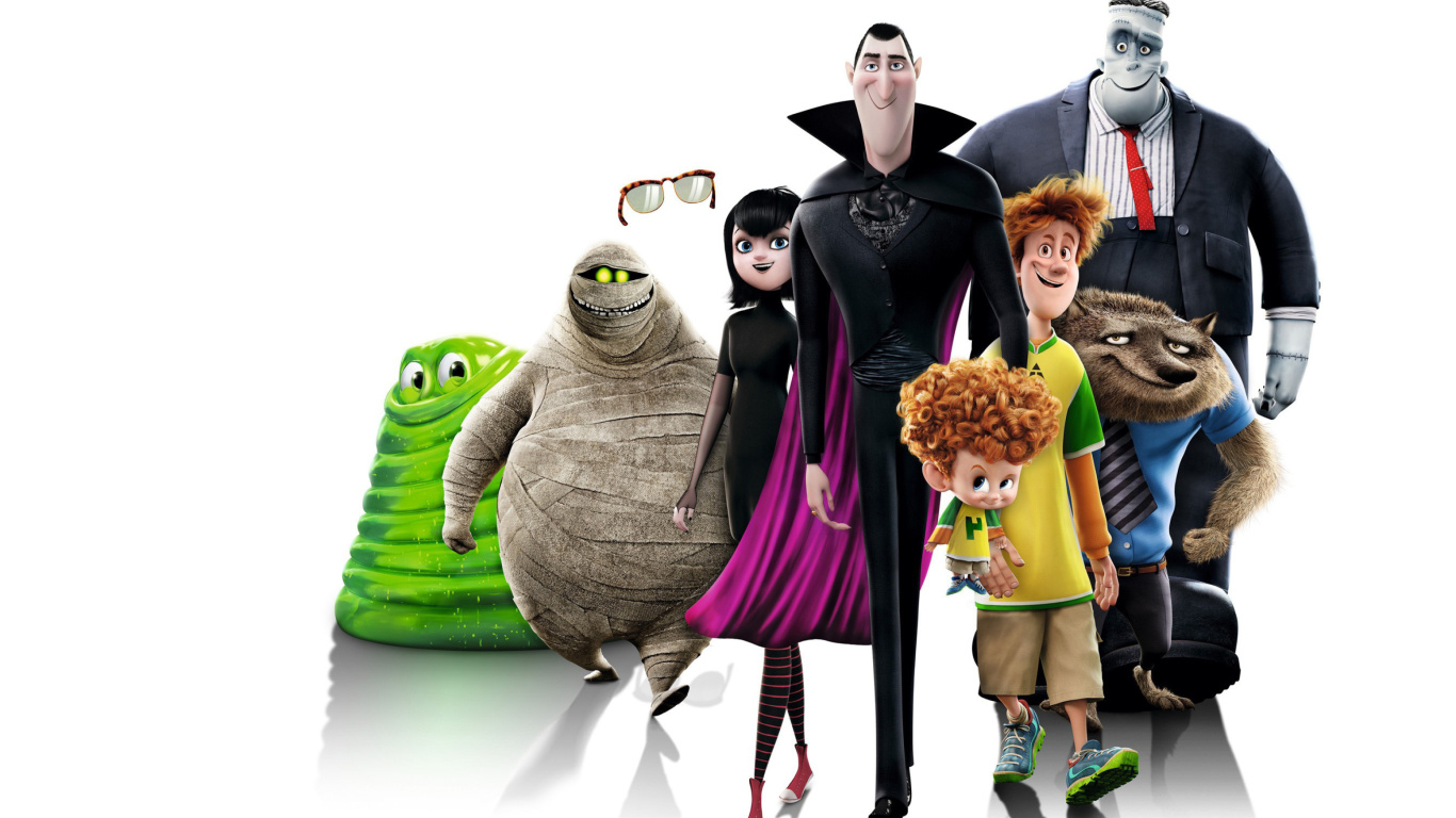 Das Hotel Transylvania 2 Wallpaper 1366x768