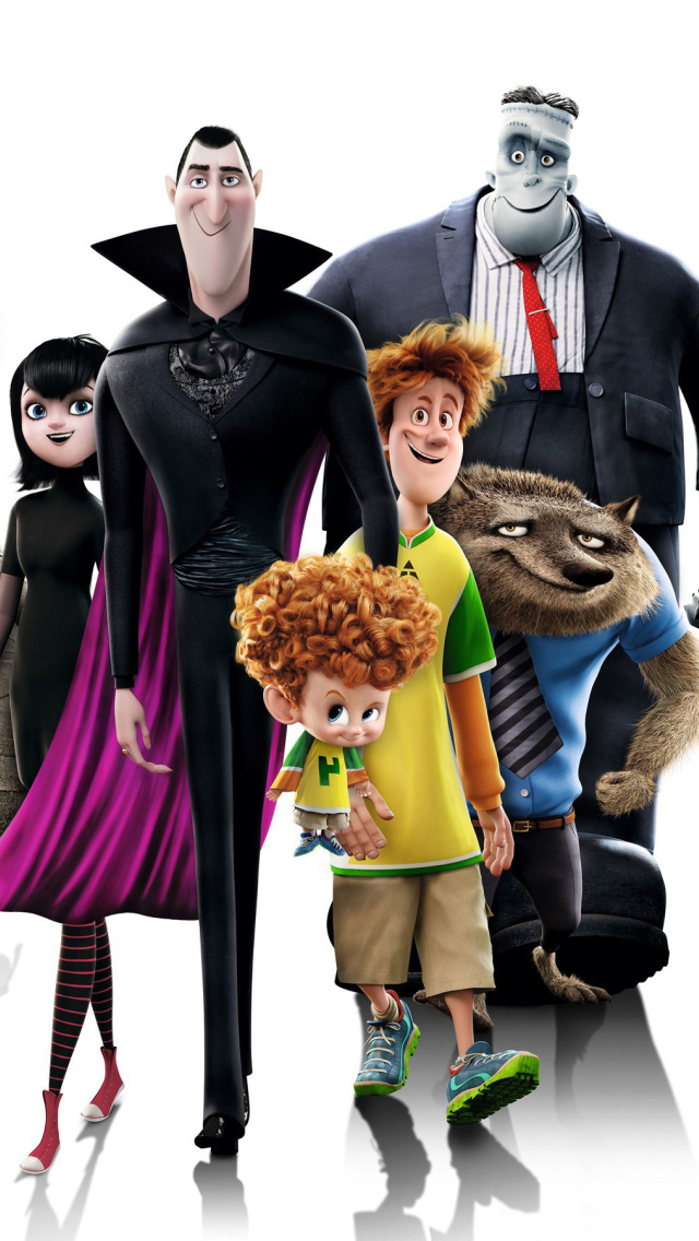 Fondo de pantalla Hotel Transylvania 2 640x1136