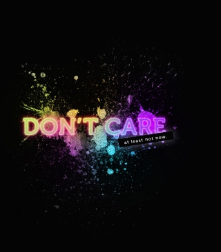I Don't Care - Obrázkek zdarma pro Nokia X7