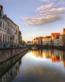 Fondo de pantalla Belgium, Bruges, West Flanders 128x160