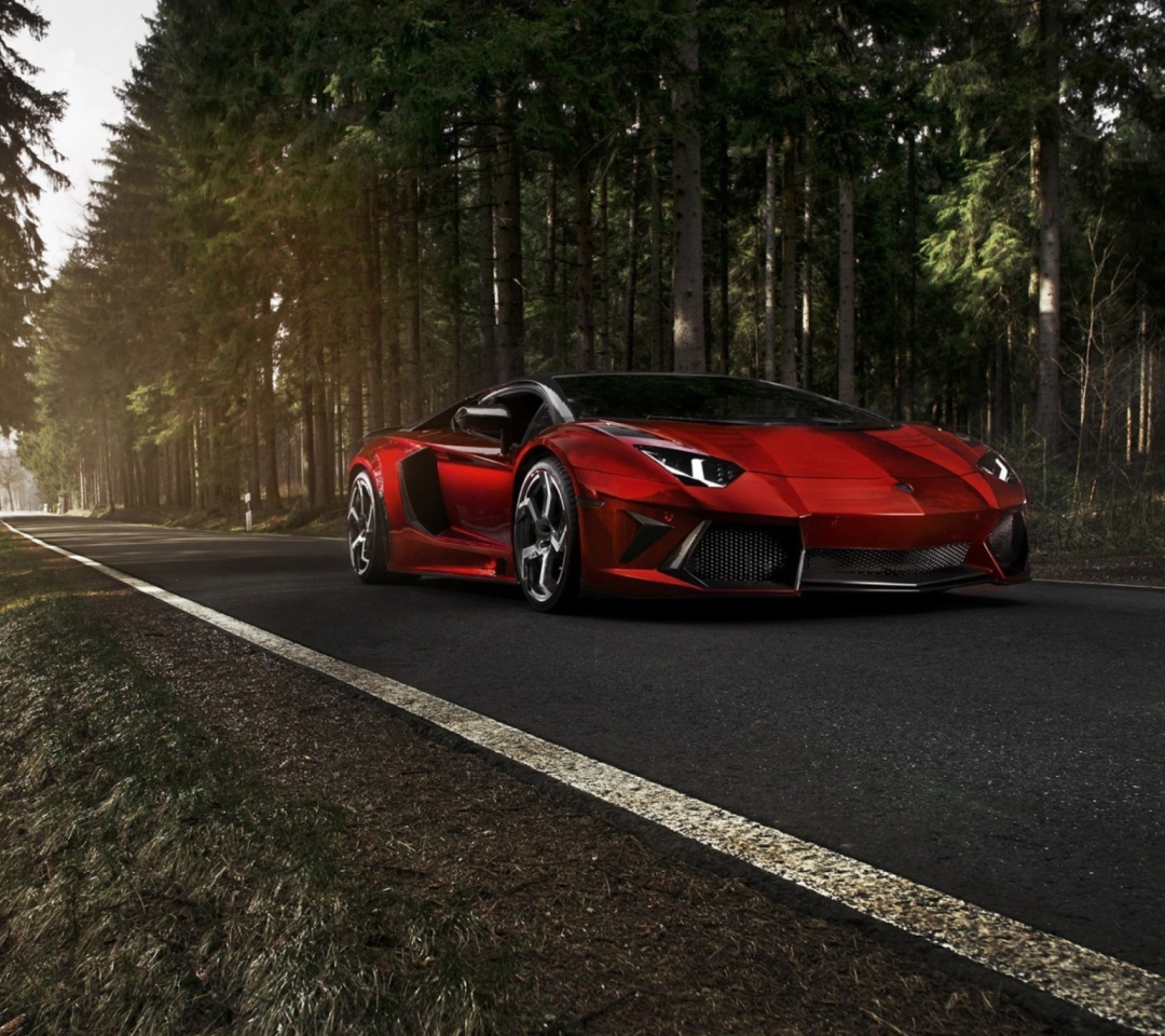 Screenshot №1 pro téma Red Lamborghini 1080x960