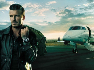 Screenshot №1 pro téma David Beckham Watches 320x240