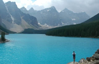 Glacial Lake - Obrázkek zdarma pro LG P970 Optimus