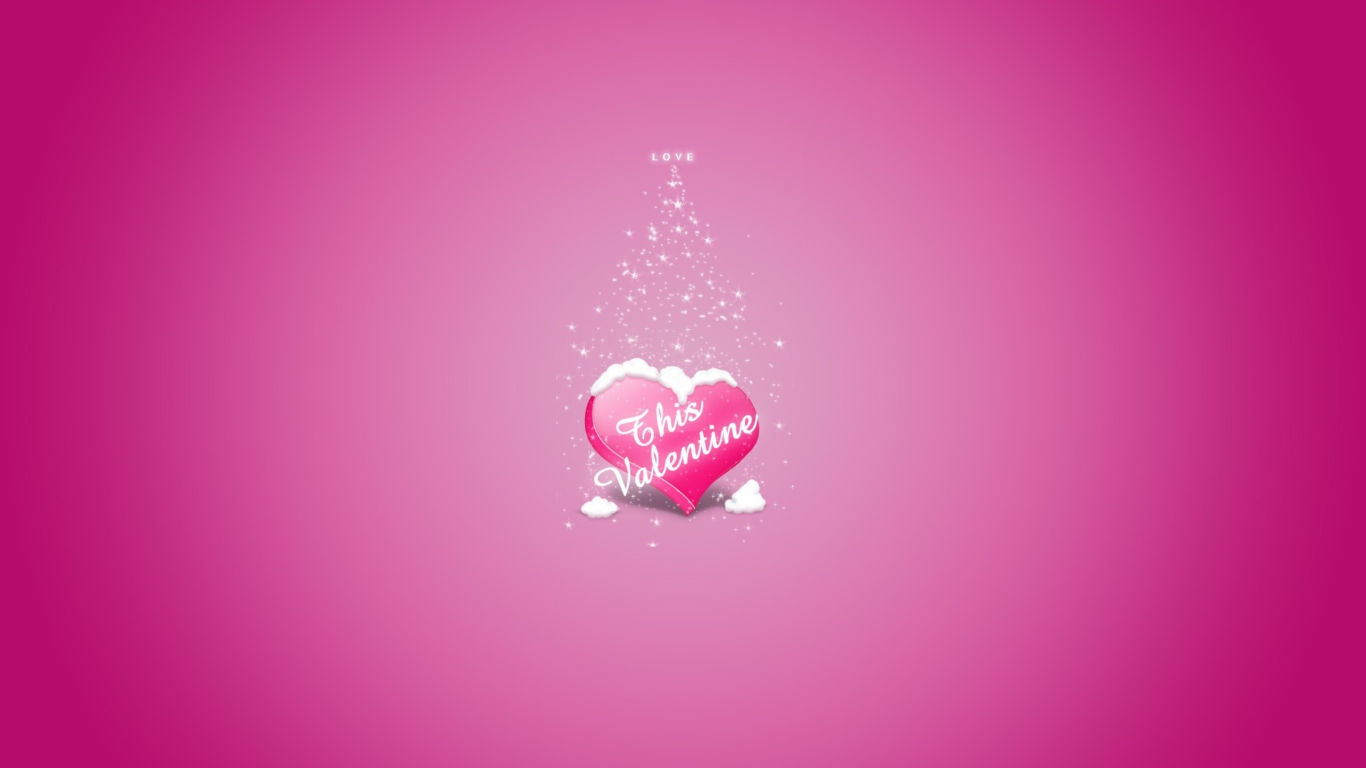 Screenshot №1 pro téma This Valentine 1366x768